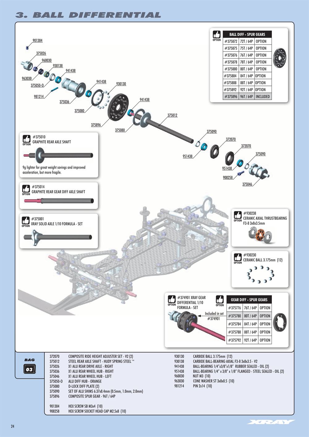 Xray - X1 2021 (X1'21) - Manual - Page 24