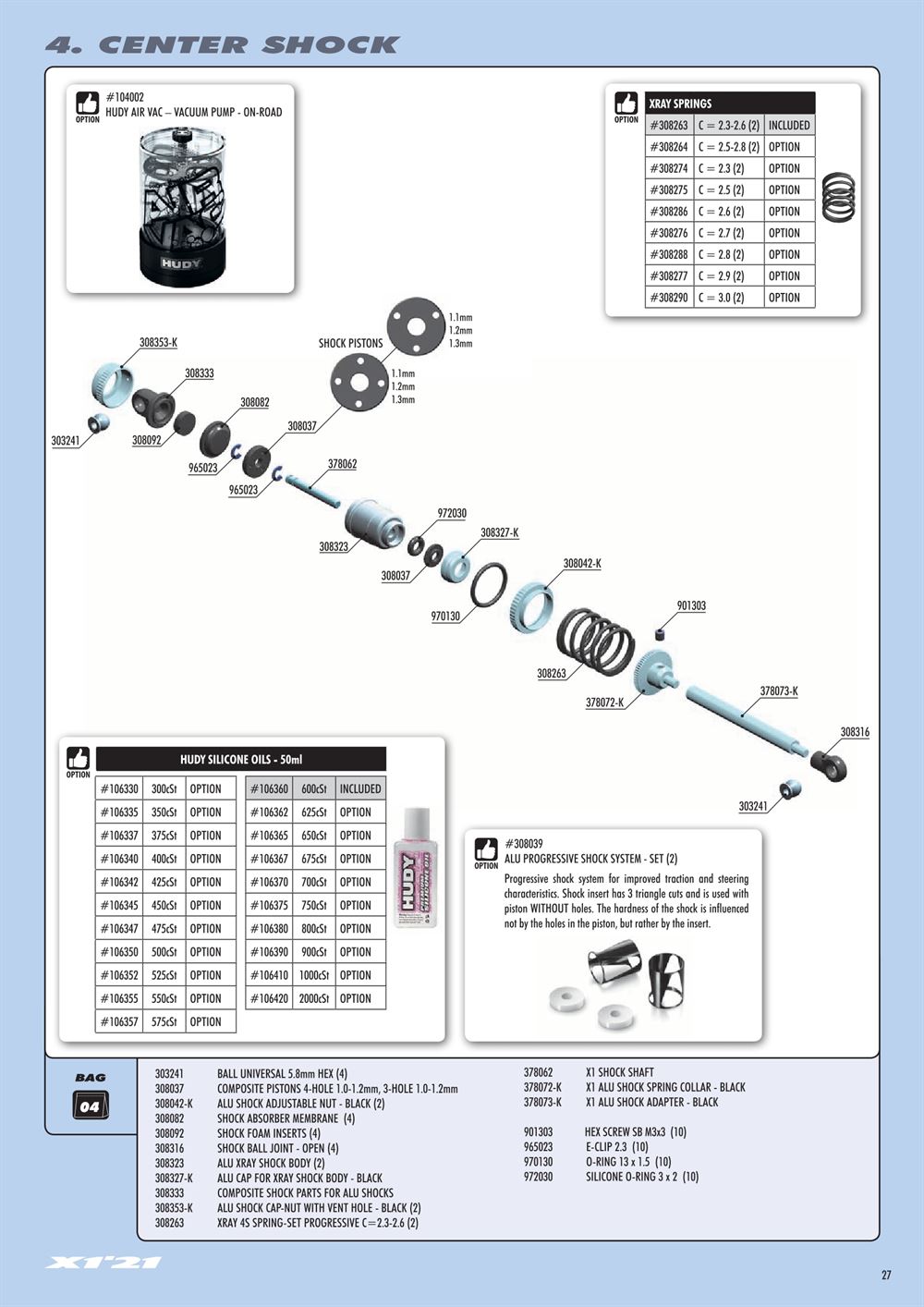 Xray - X1 2021 (X1'21) - Manual - Page 27
