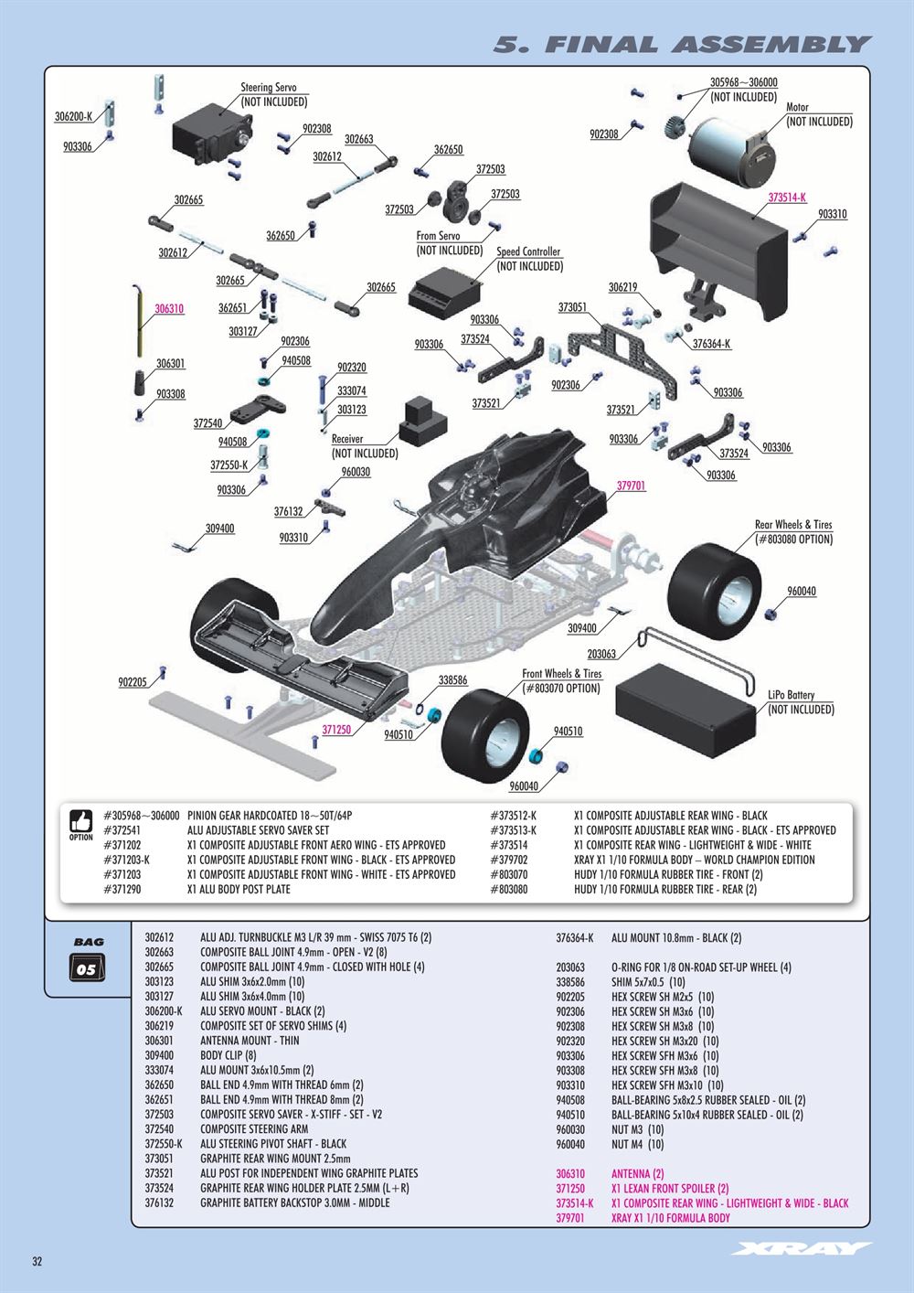 Xray - X1 2021 (X1'21) - Manual - Page 32