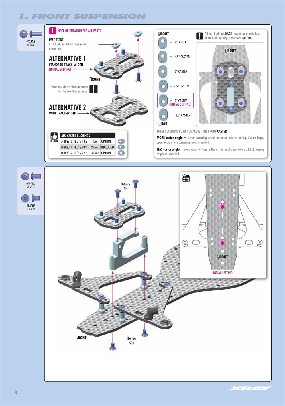 Xray - X1 2023 (X1'23) - Manual - Page 10