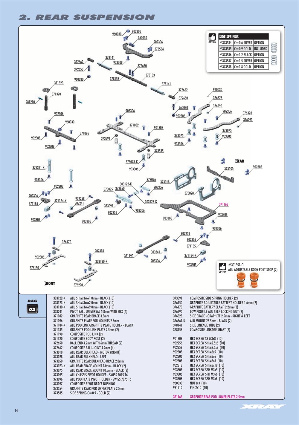 Xray - X1 2023 (X1'23) - Manual - Page 14
