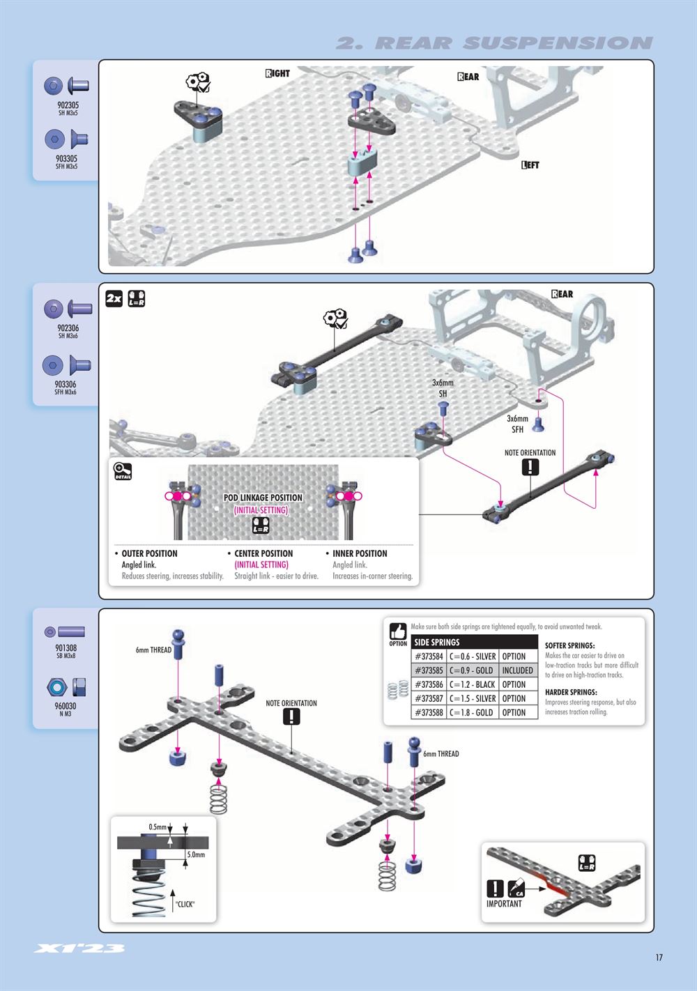 Xray - X1 2023 (X1'23) - Manual - Page 17