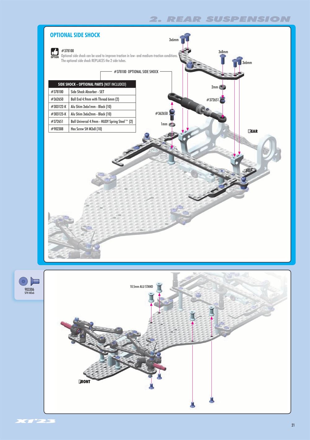 Xray - X1 2023 (X1'23) - Manual - Page 21