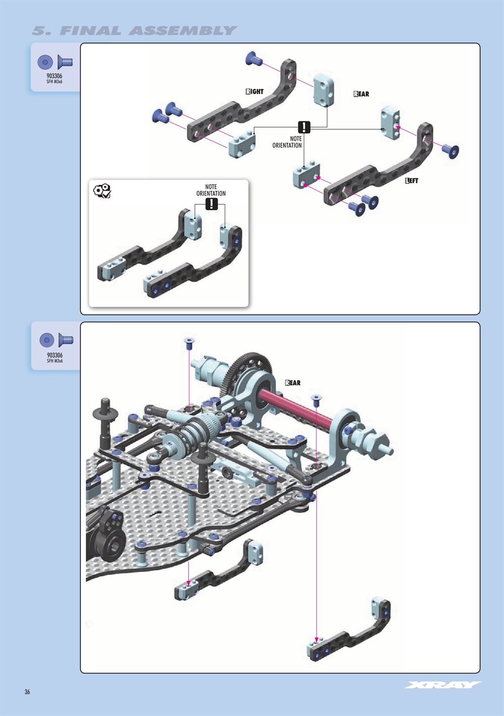 Xray - X1 2023 (X1'23) - Manual - Page 36
