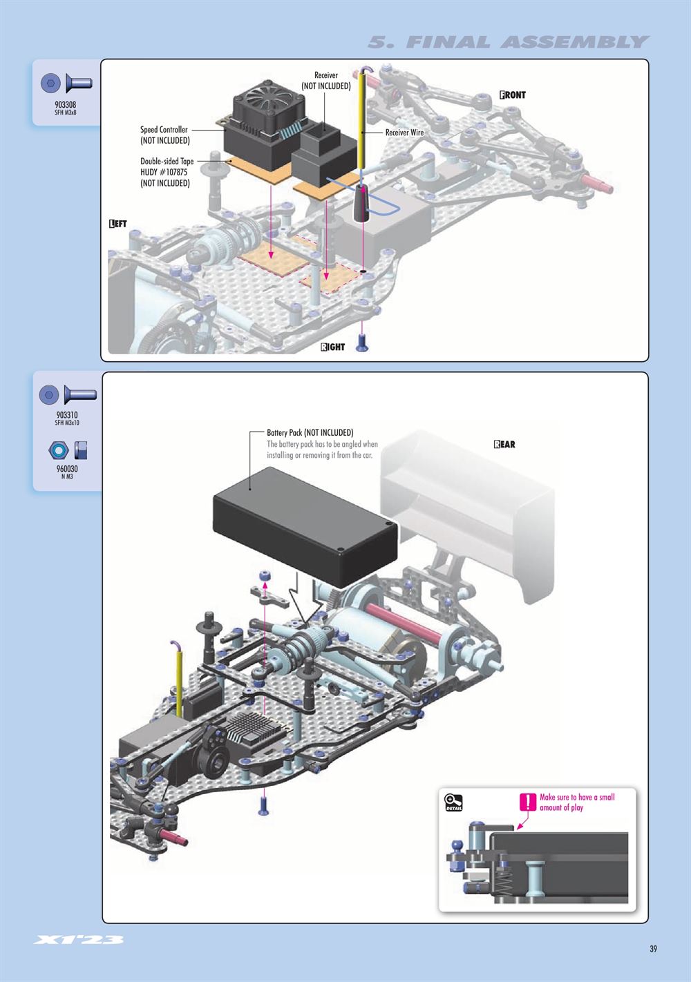Xray - X1 2023 (X1'23) - Manual - Page 39