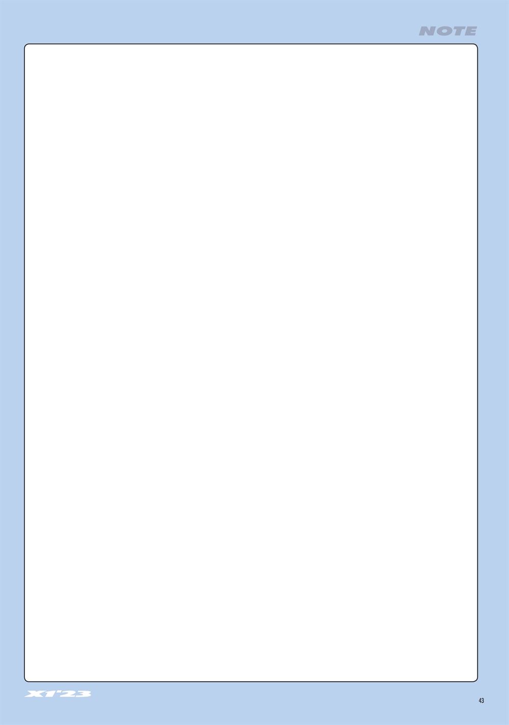 Xray - X1 2023 (X1'23) - Manual - Page 43