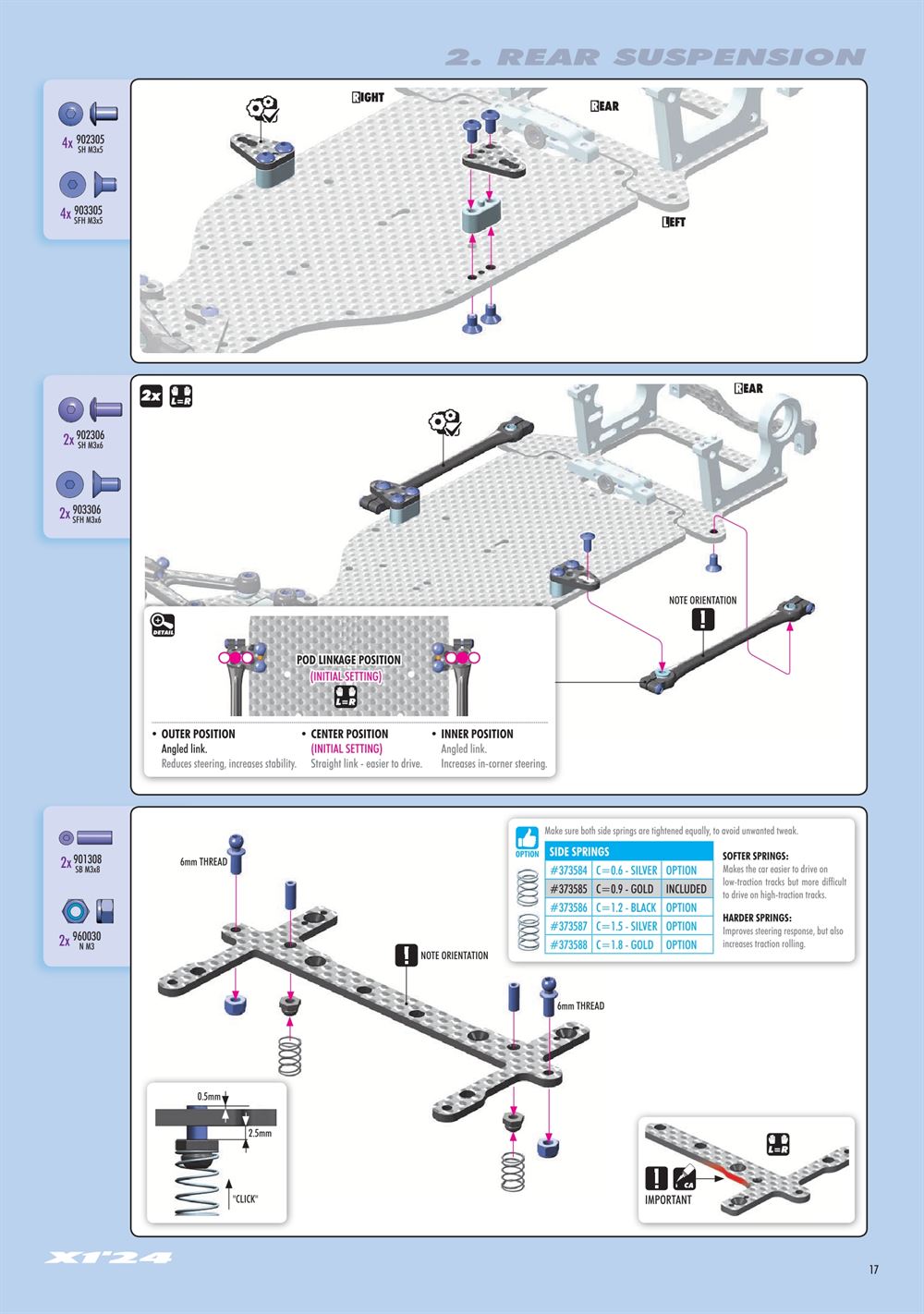 Xray - X1 2024 (X1'24) - Manual - Page 17