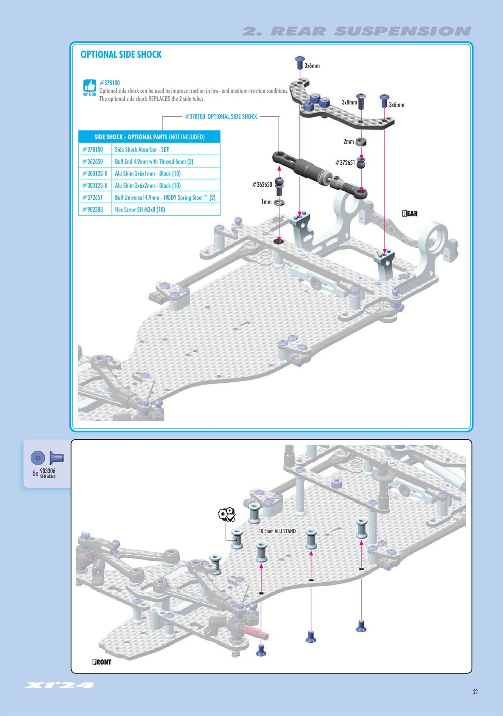 Xray - X1 2024 (X1'24) - Manual - Page 21