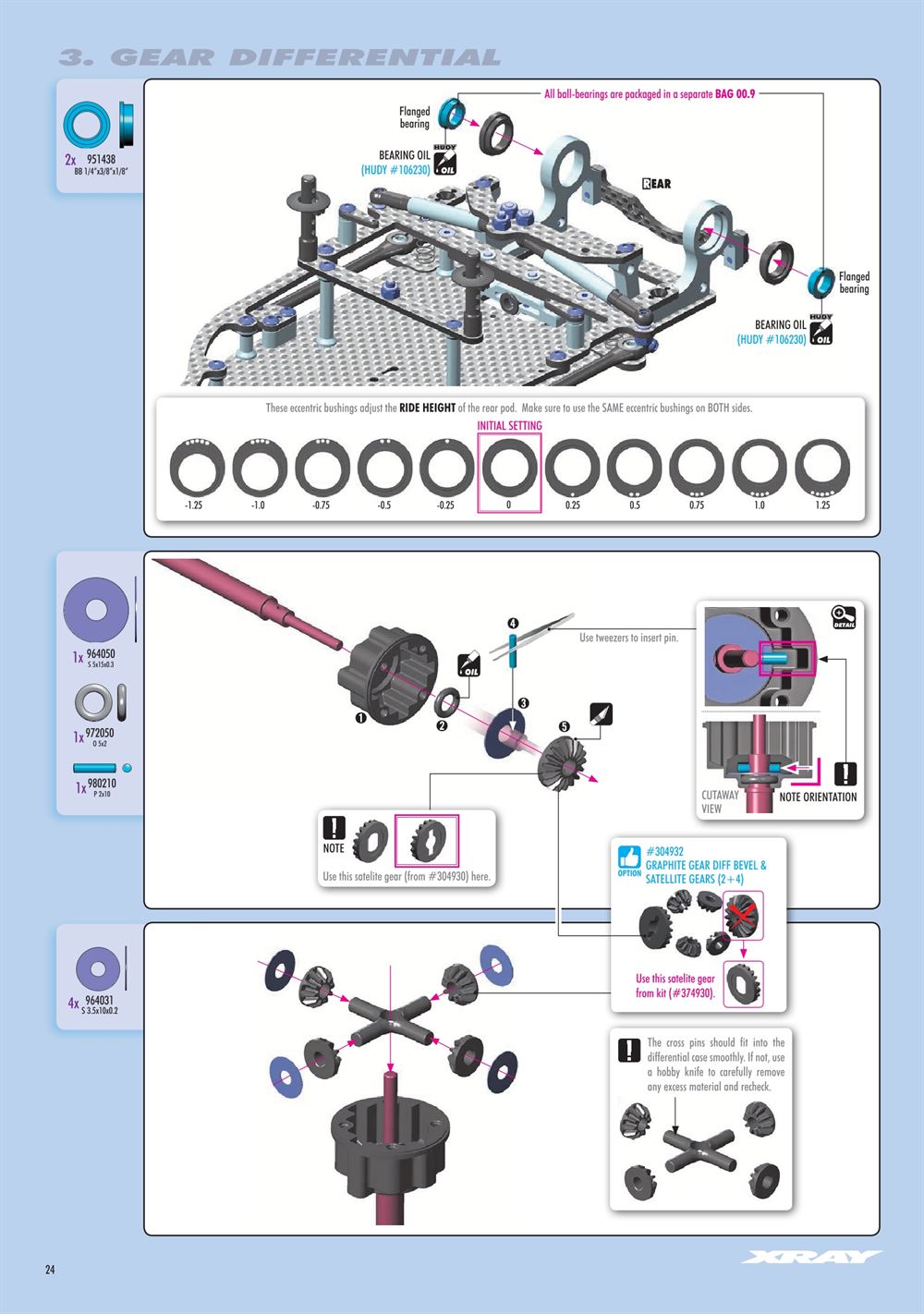 Xray - X1 2024 (X1'24) - Manual - Page 24