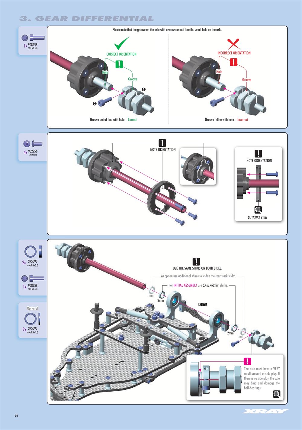 Xray - X1 2024 (X1'24) - Manual - Page 26