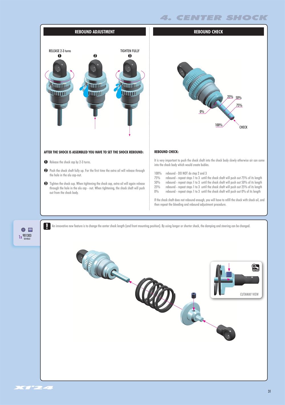 Xray - X1 2024 (X1'24) - Manual - Page 31