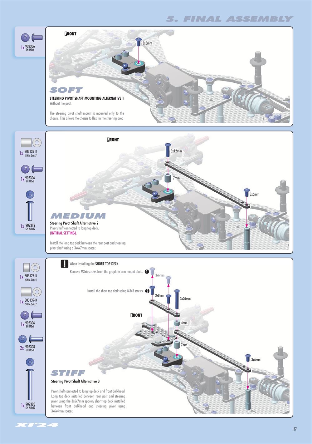 Xray - X1 2024 (X1'24) - Manual - Page 37