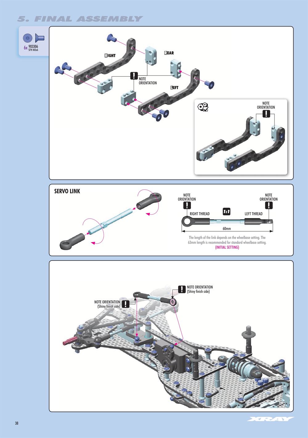 Xray - X1 2024 (X1'24) - Manual - Page 38