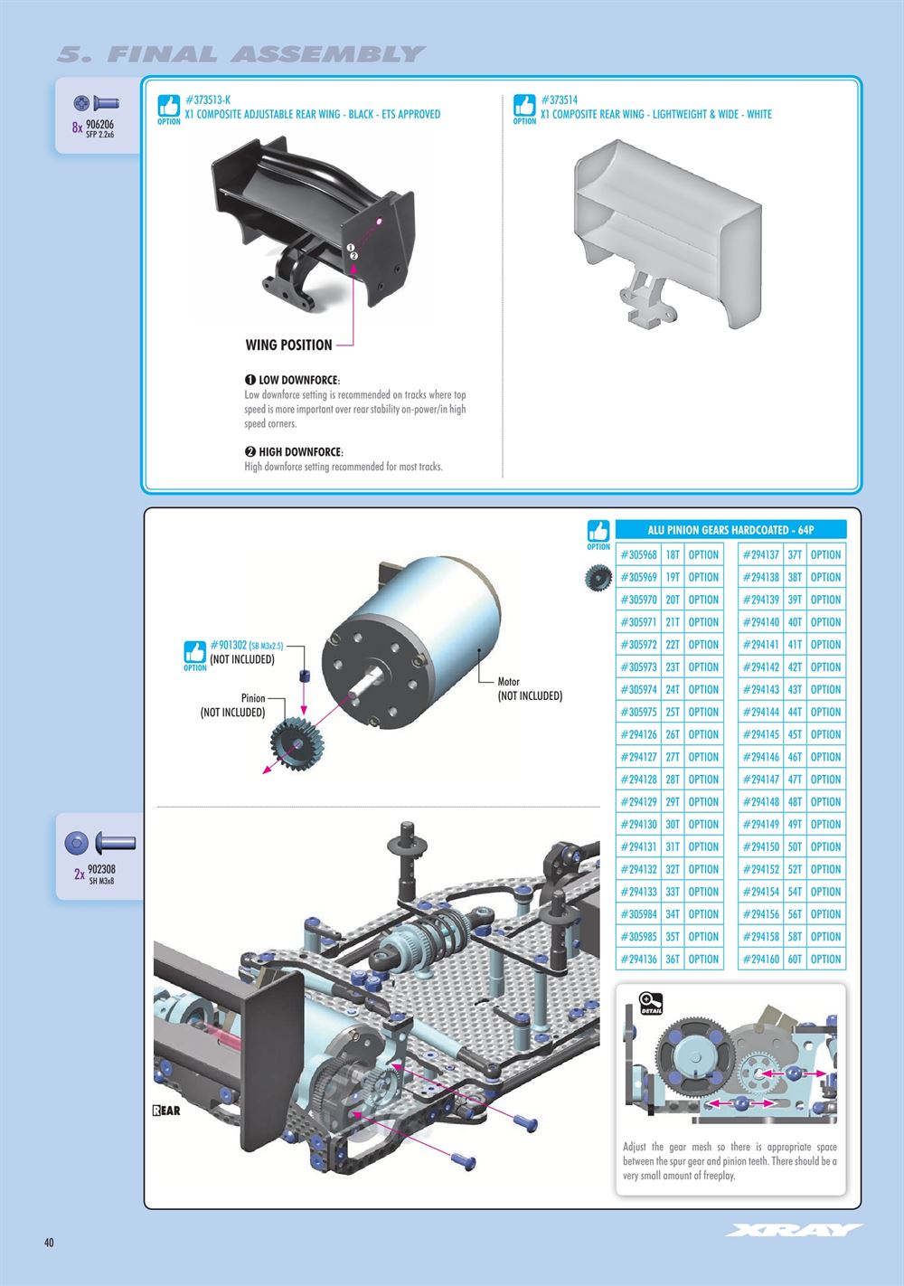 Xray - X1 2024 (X1'24) - Manual - Page 40