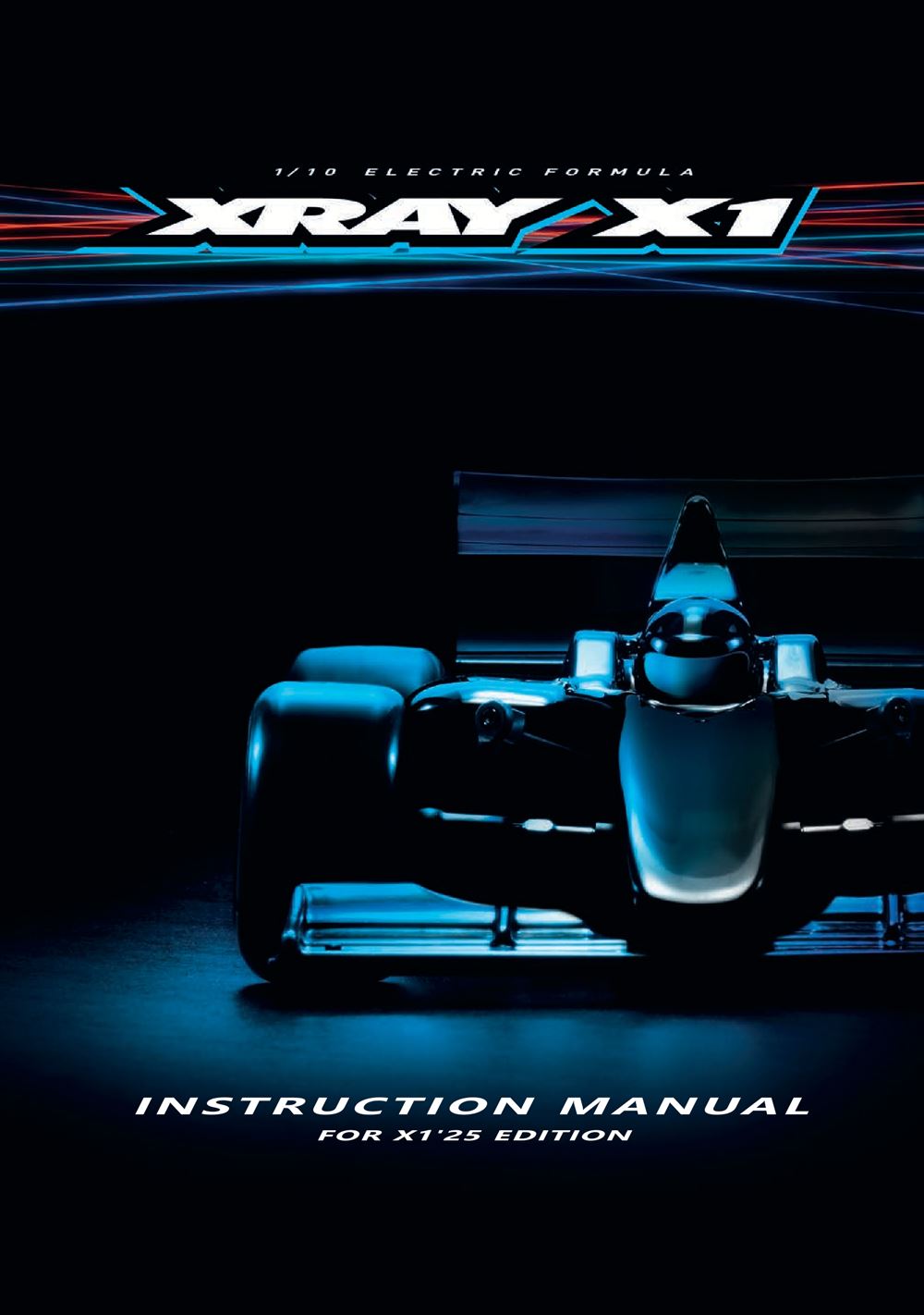 Xray - X1 2025 (X1'25) - Manual - Page 1