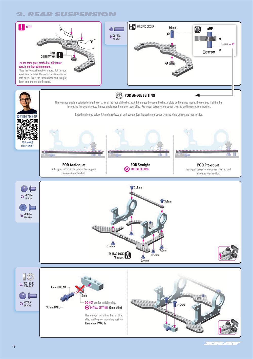 Xray - X1 2025 (X1'25) - Manual - Page 14