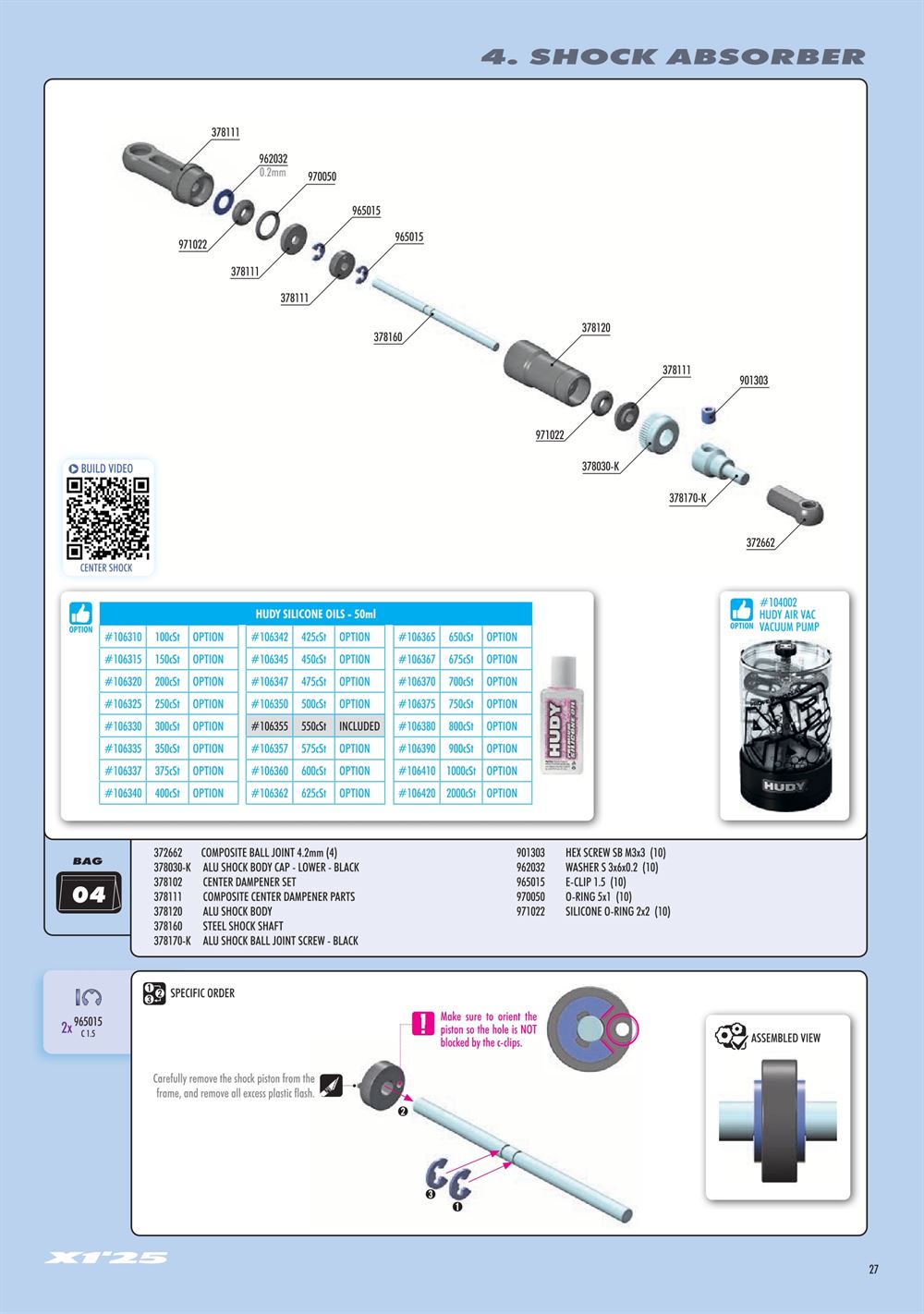 Xray - X1 2025 (X1'25) - Manual - Page 27