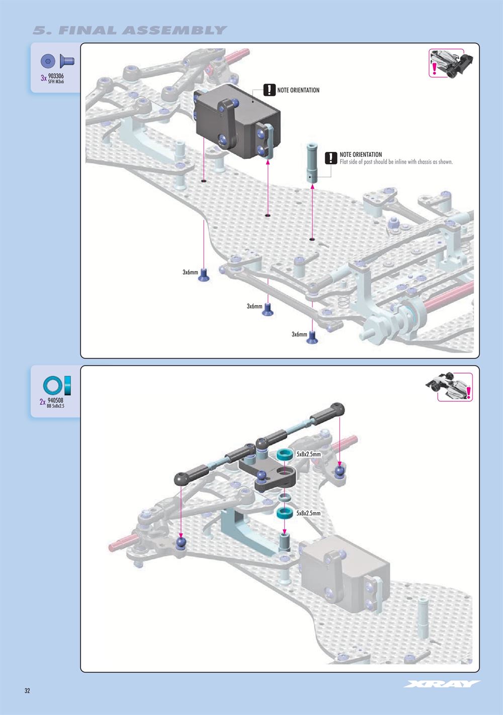 Xray - X1 2025 (X1'25) - Manual - Page 32