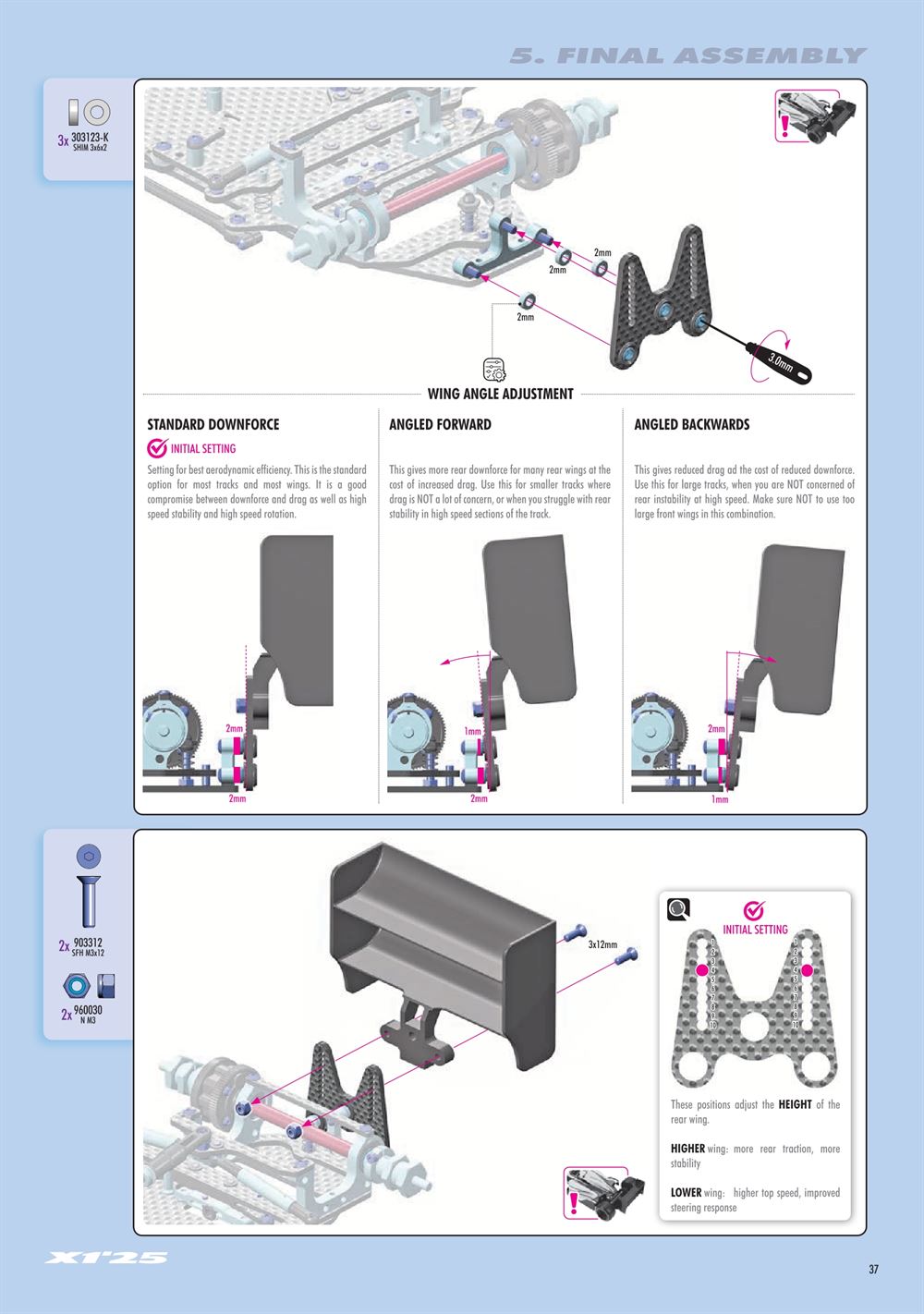 Xray - X1 2025 (X1'25) - Manual - Page 37