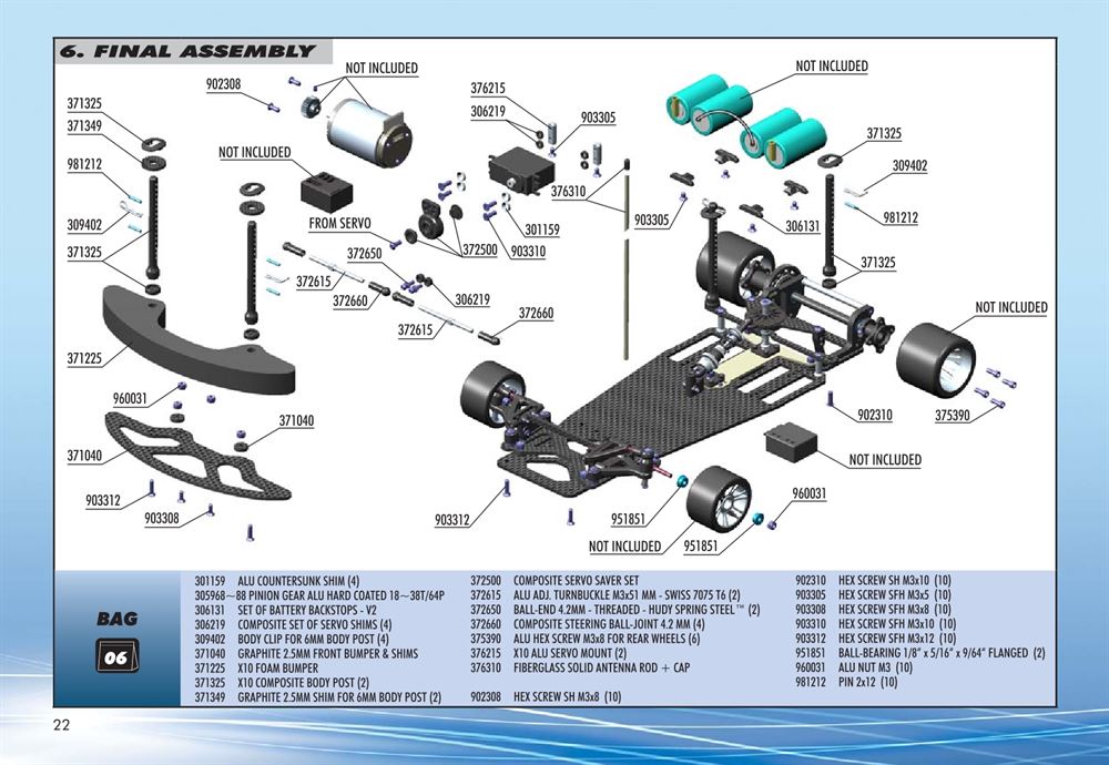 Xray - X10 - Manual - Page 22