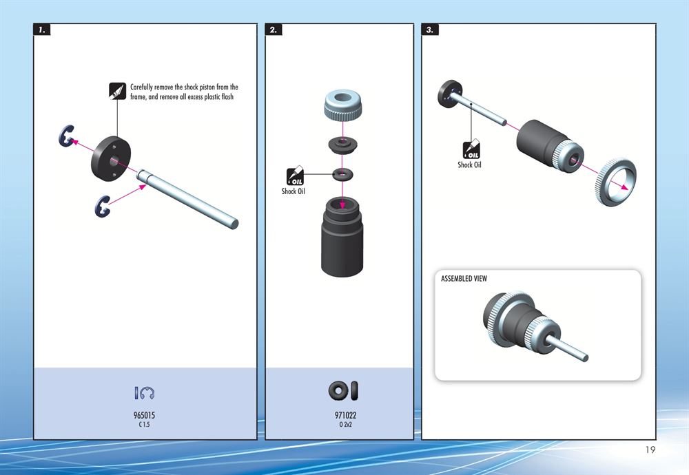 Xray - X10 2015 Specs (X10'15) - Manual - Page 19