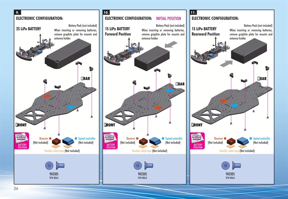 Xray - X10 2015 Specs (X10'15) - Manual - Page 26