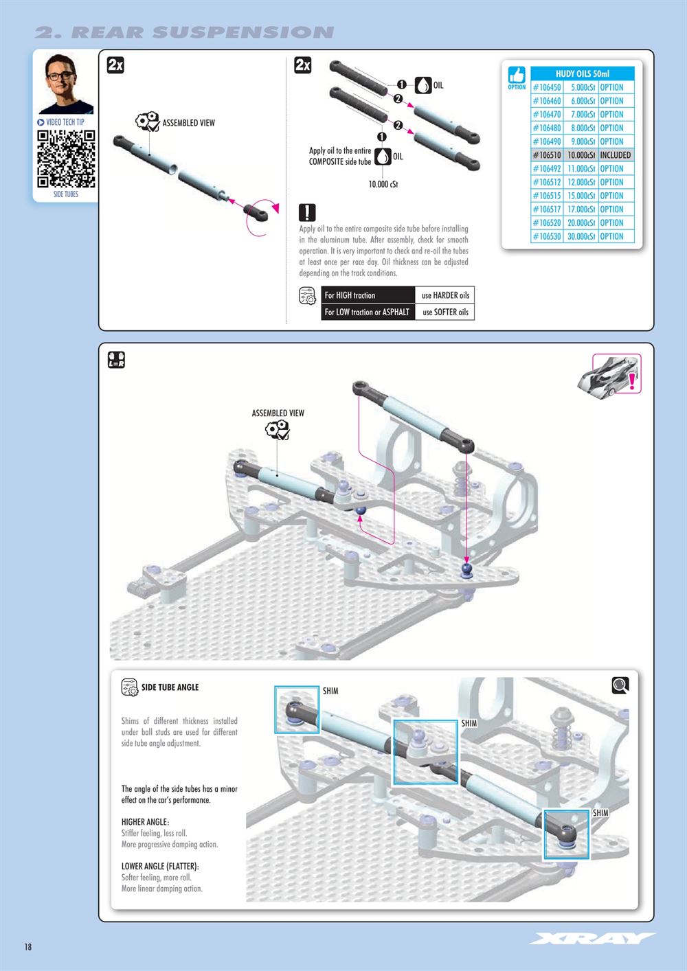 Xray - X10 2026 Specs (X10'26) - Manual - Page 18