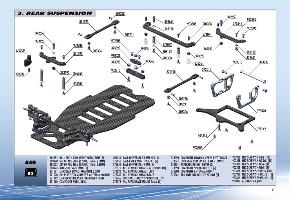 Xray - X10 Link - Manual - Page 9