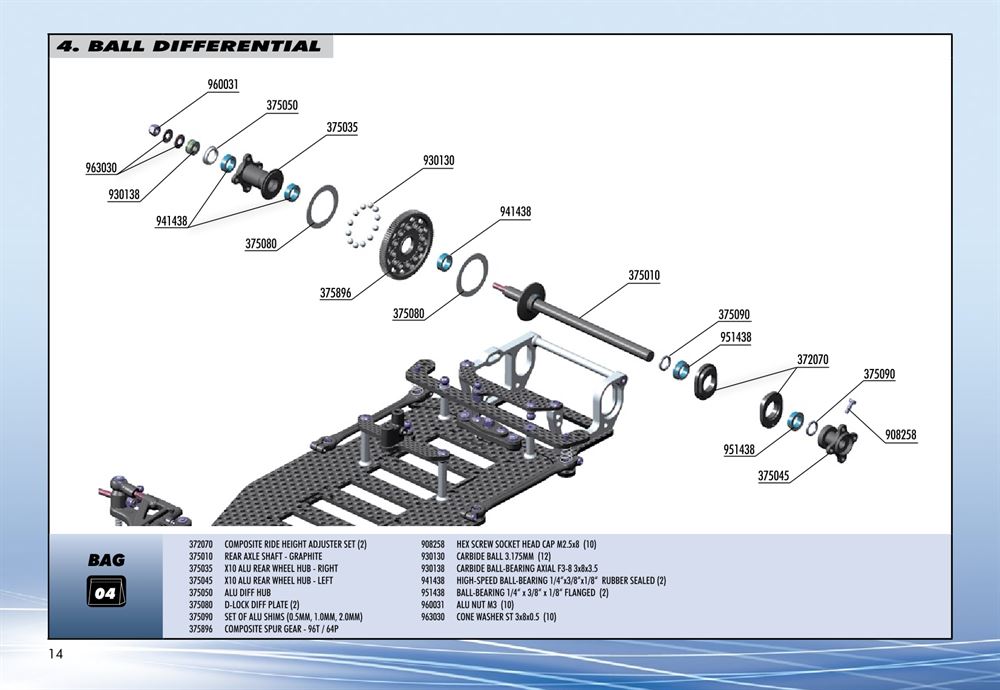 Xray - X10 Link - Manual - Page 14