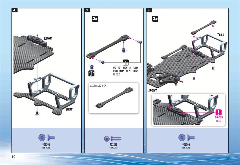 Xray - X12 2015 Specs (X12'15) - Manual - Page 10