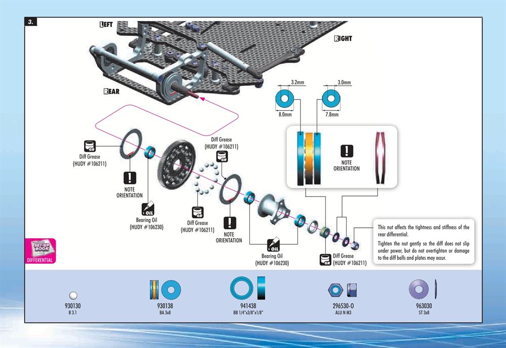 Xray - X12 2015 Specs (X12'15) - Manual - Page 16