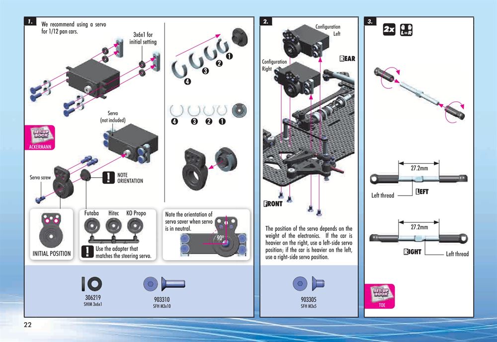 Xray - X12 2015 Specs (X12'15) - Manual - Page 22