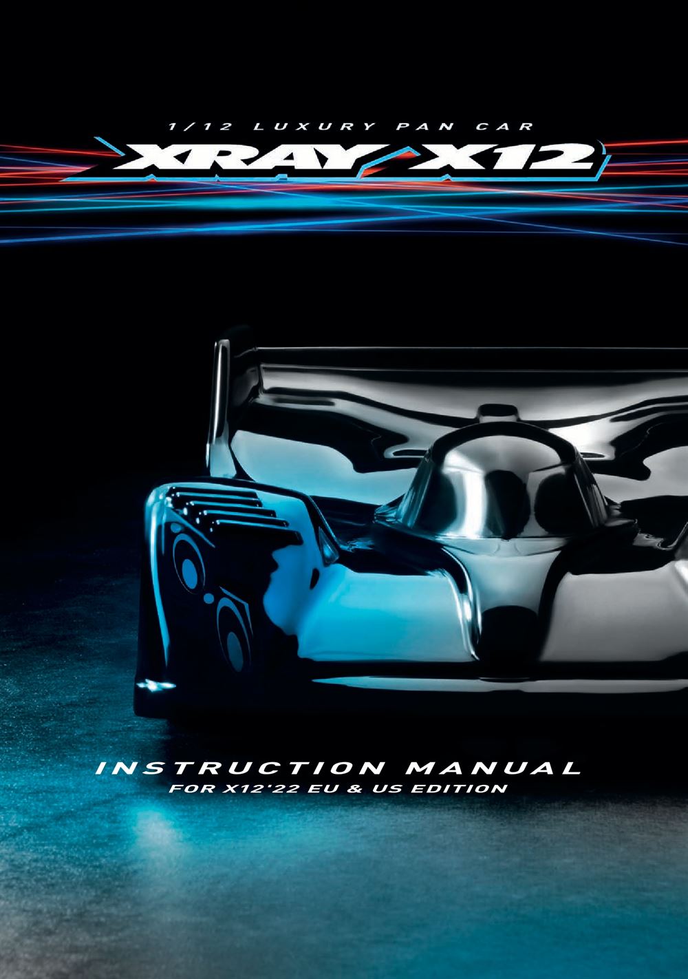 Xray - X12 2022 EU Specs (X12'22 EU) - Manual - Page 1