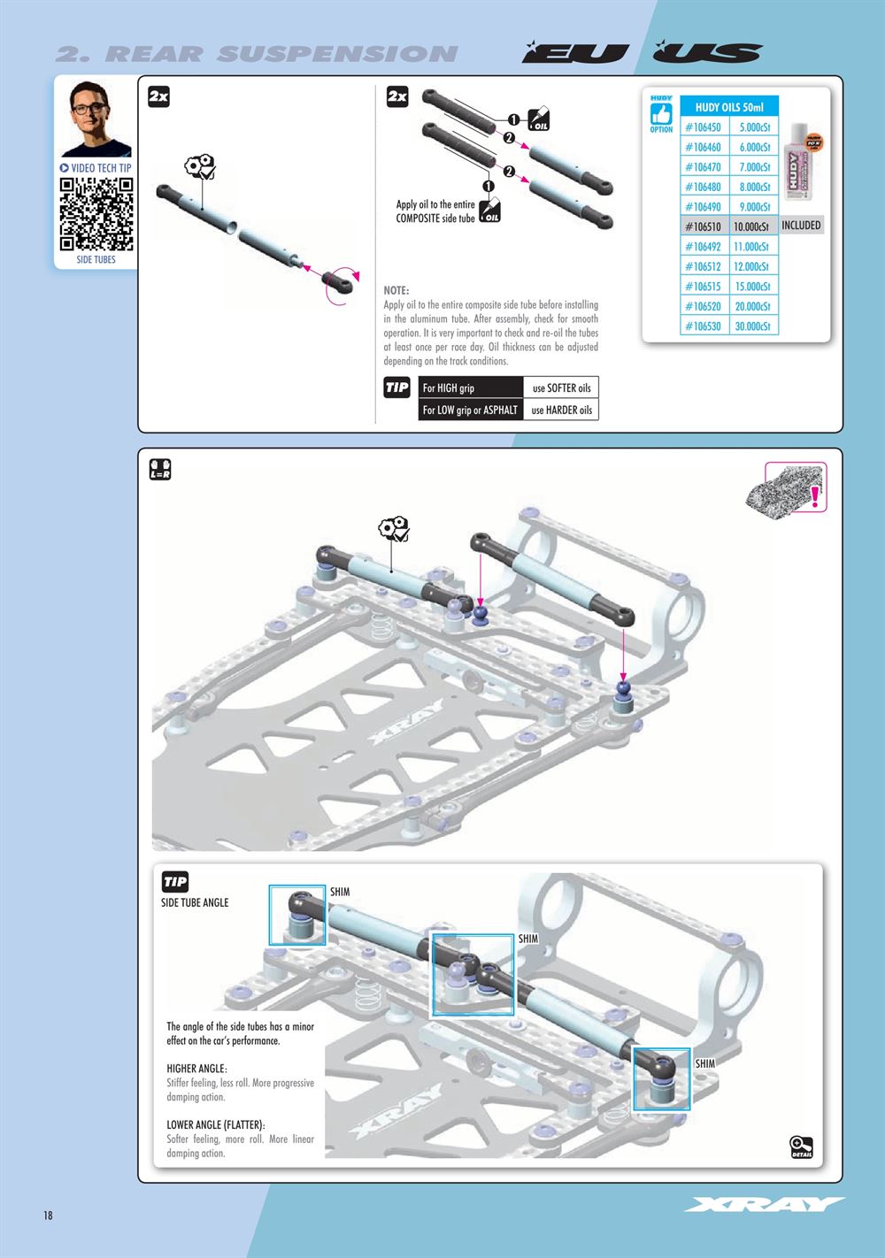 Xray - X12 2024 EU Specs (X12'24 EU) - Manual - Page 18