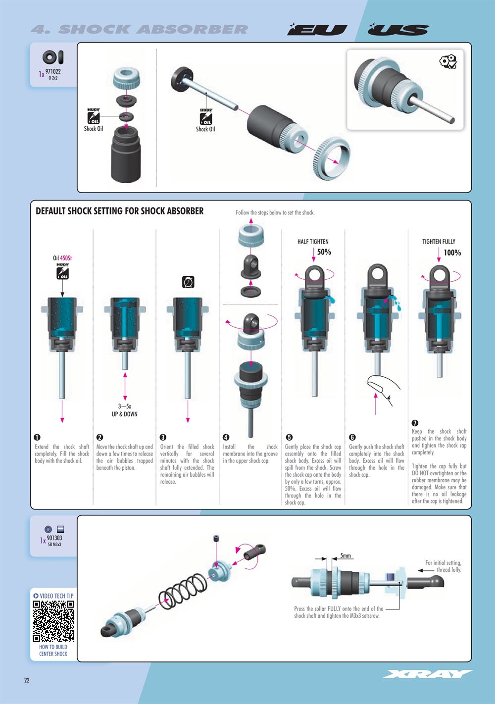 Xray - X12 2024 EU Specs (X12'24 EU) - Manual - Page 22
