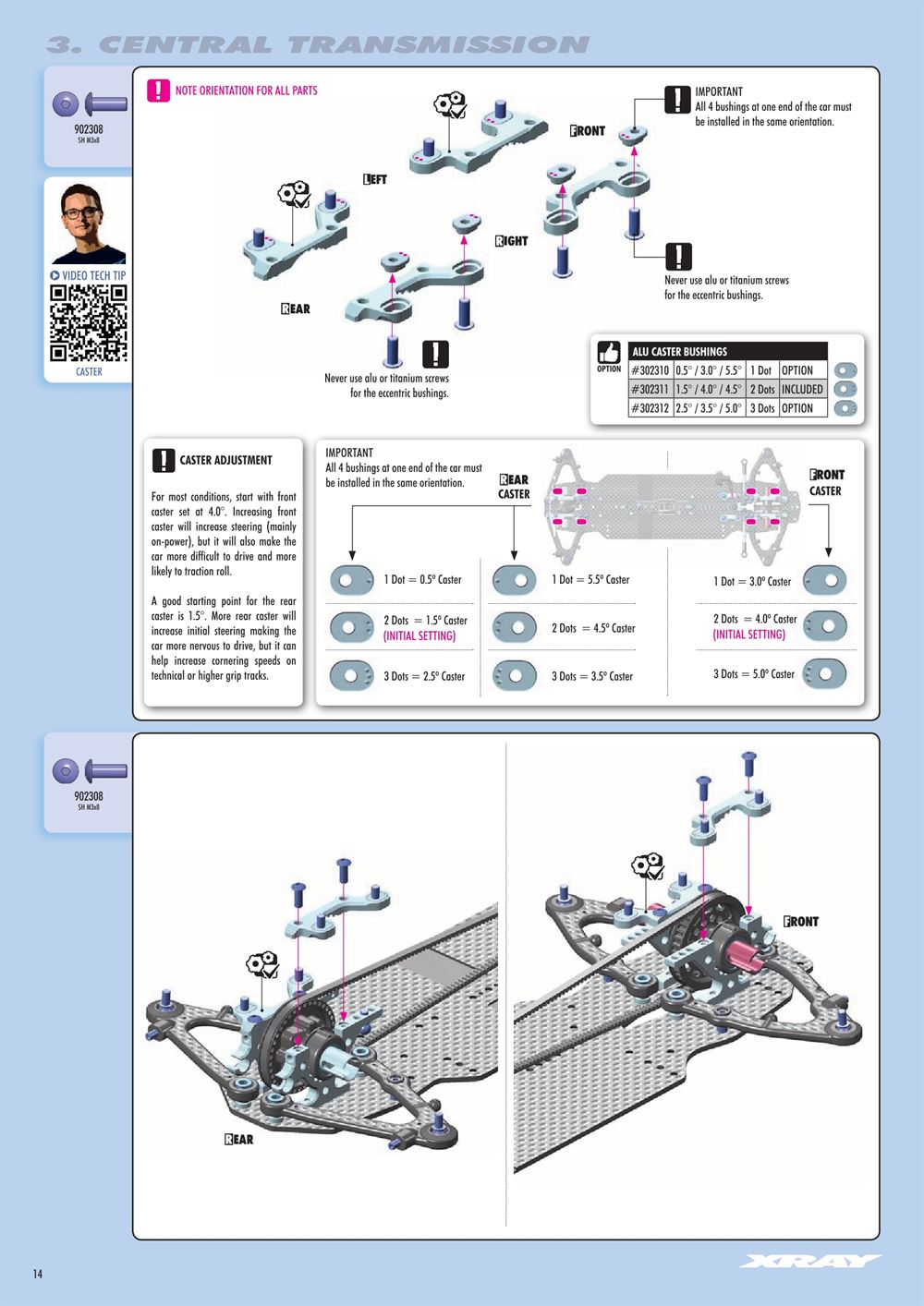 Xray - X4 2022 (X4'22) - Manual - Page 14