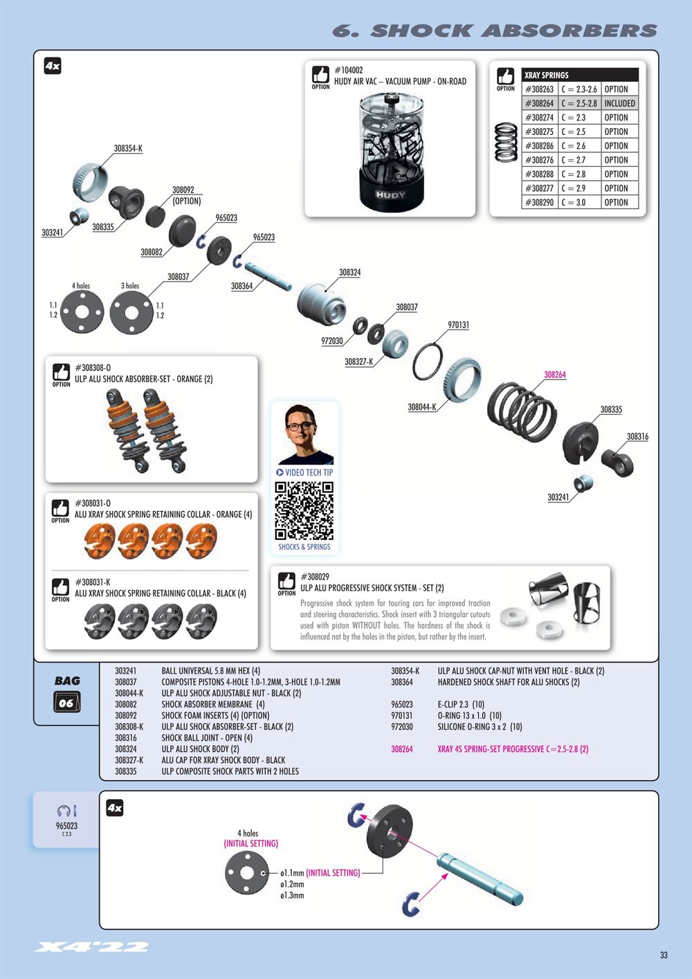 Xray - X4 2022 (X4'22) - Manual - Page 33