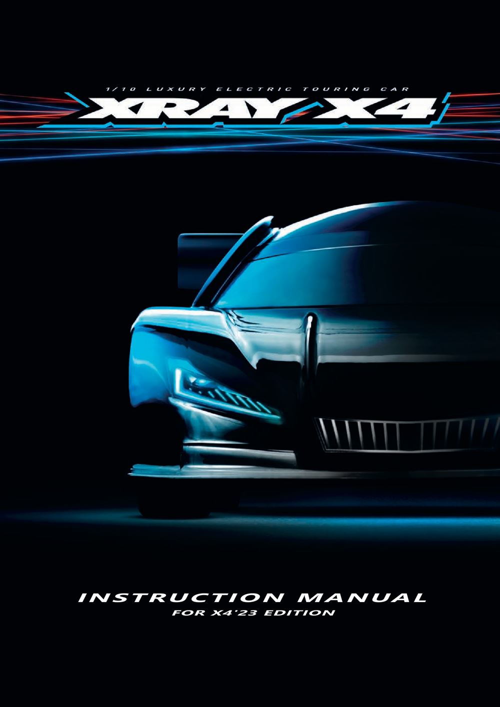 Xray - X4 2023 (X4'23) - Manual - Page 1