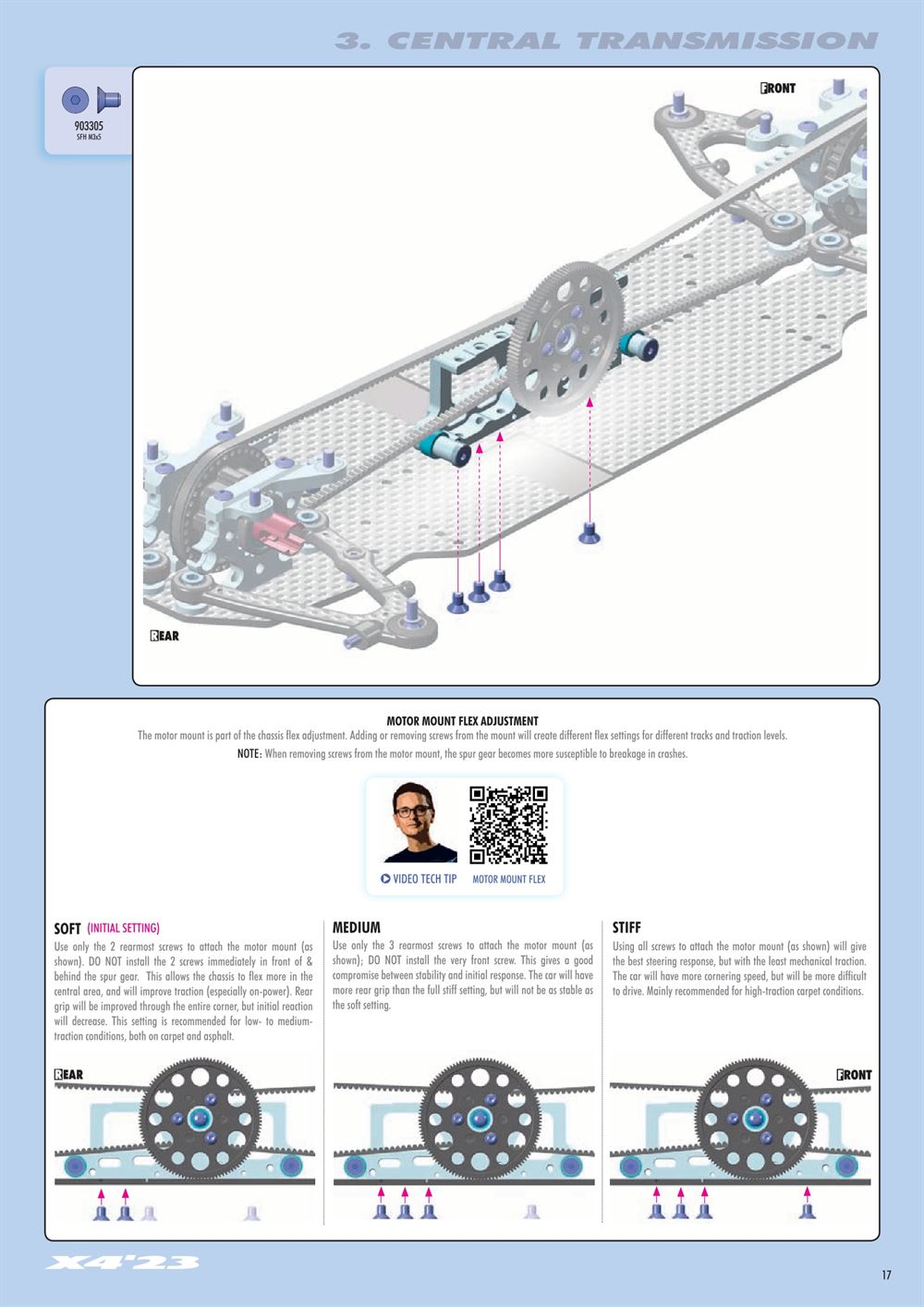 Xray - X4 2023 (X4'23) - Manual - Page 17