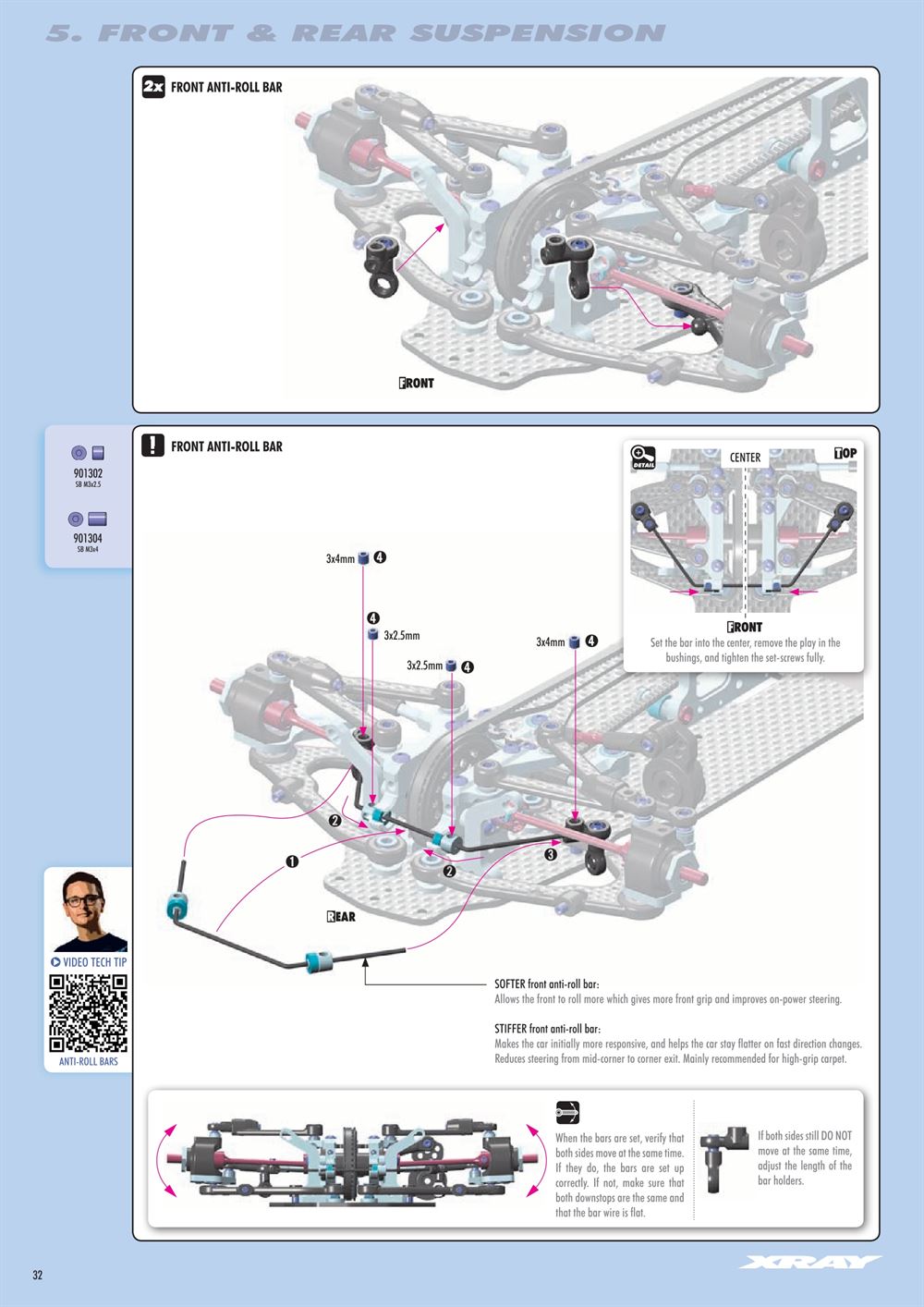 Xray - X4 2023 (X4'23) - Manual - Page 32