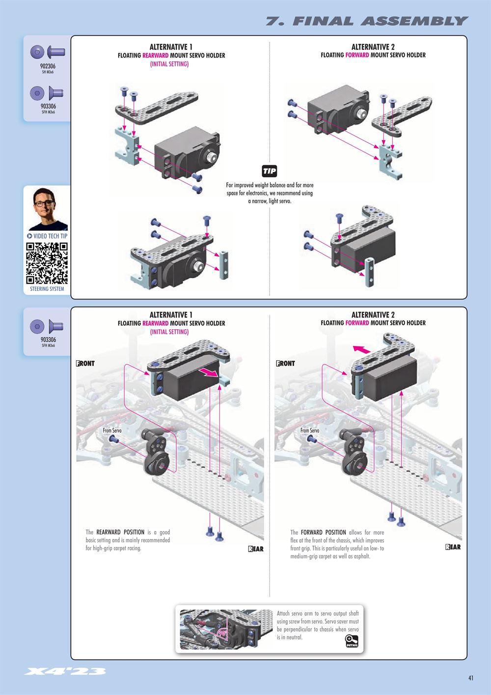 Xray - X4 2023 (X4'23) - Manual - Page 41