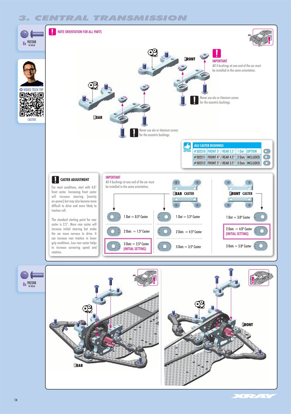 Xray - X4 2024 (X4'24) - Manual - Page 14