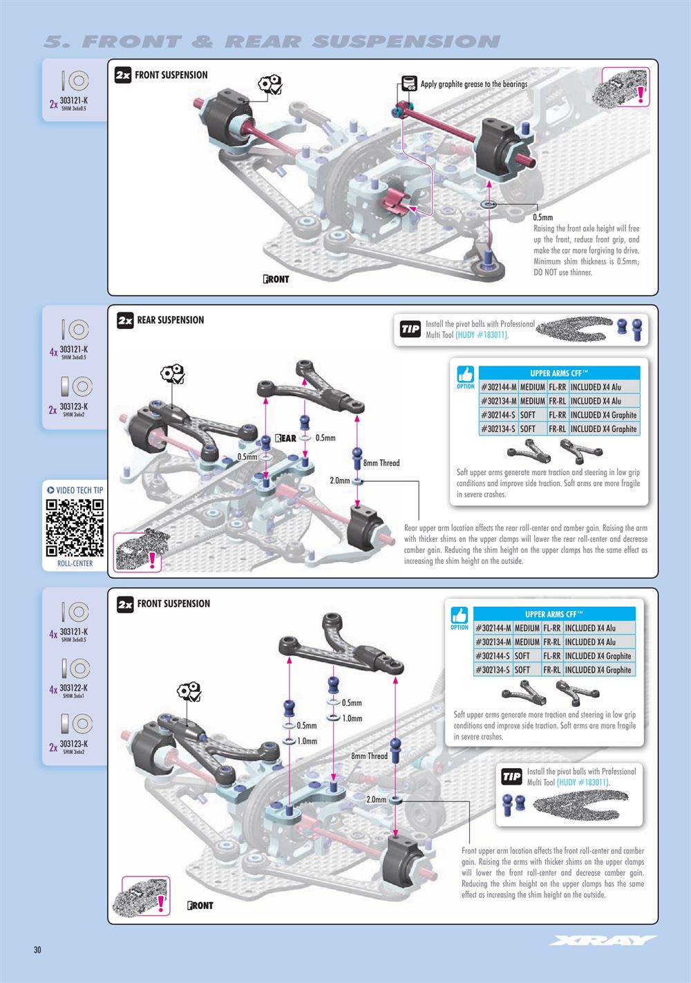 Xray - X4 2024 (X4'24) - Manual - Page 30