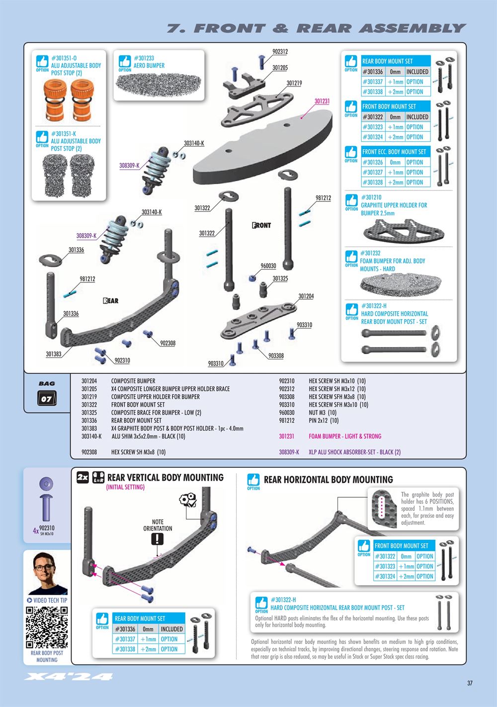 Xray - X4 2024 (X4'24) - Manual - Page 37