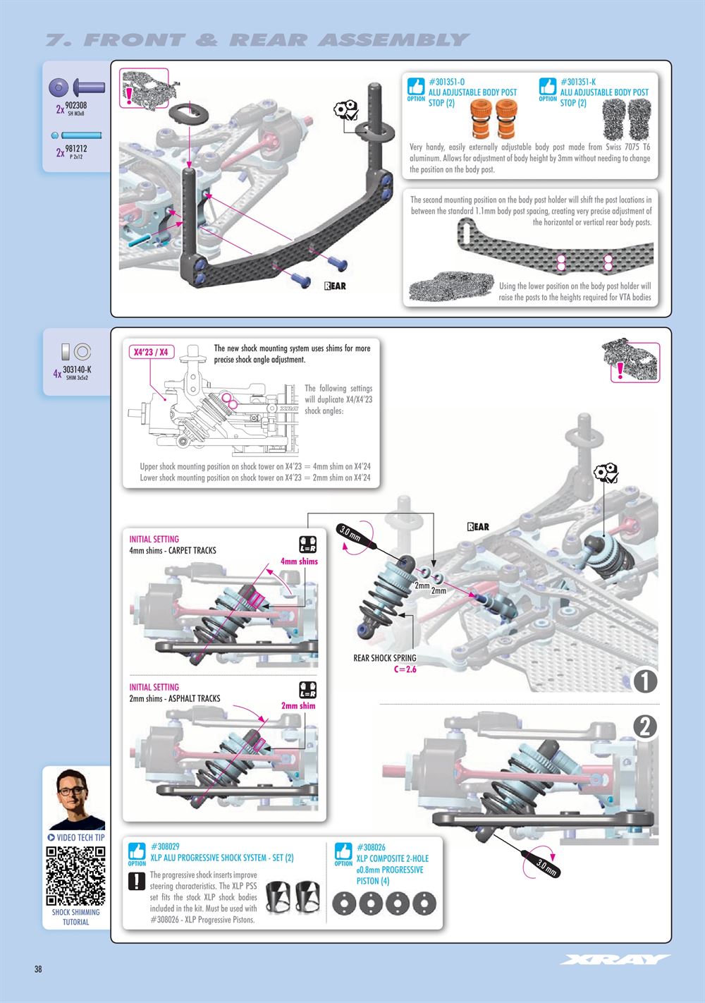 Xray - X4 2024 (X4'24) - Manual - Page 38