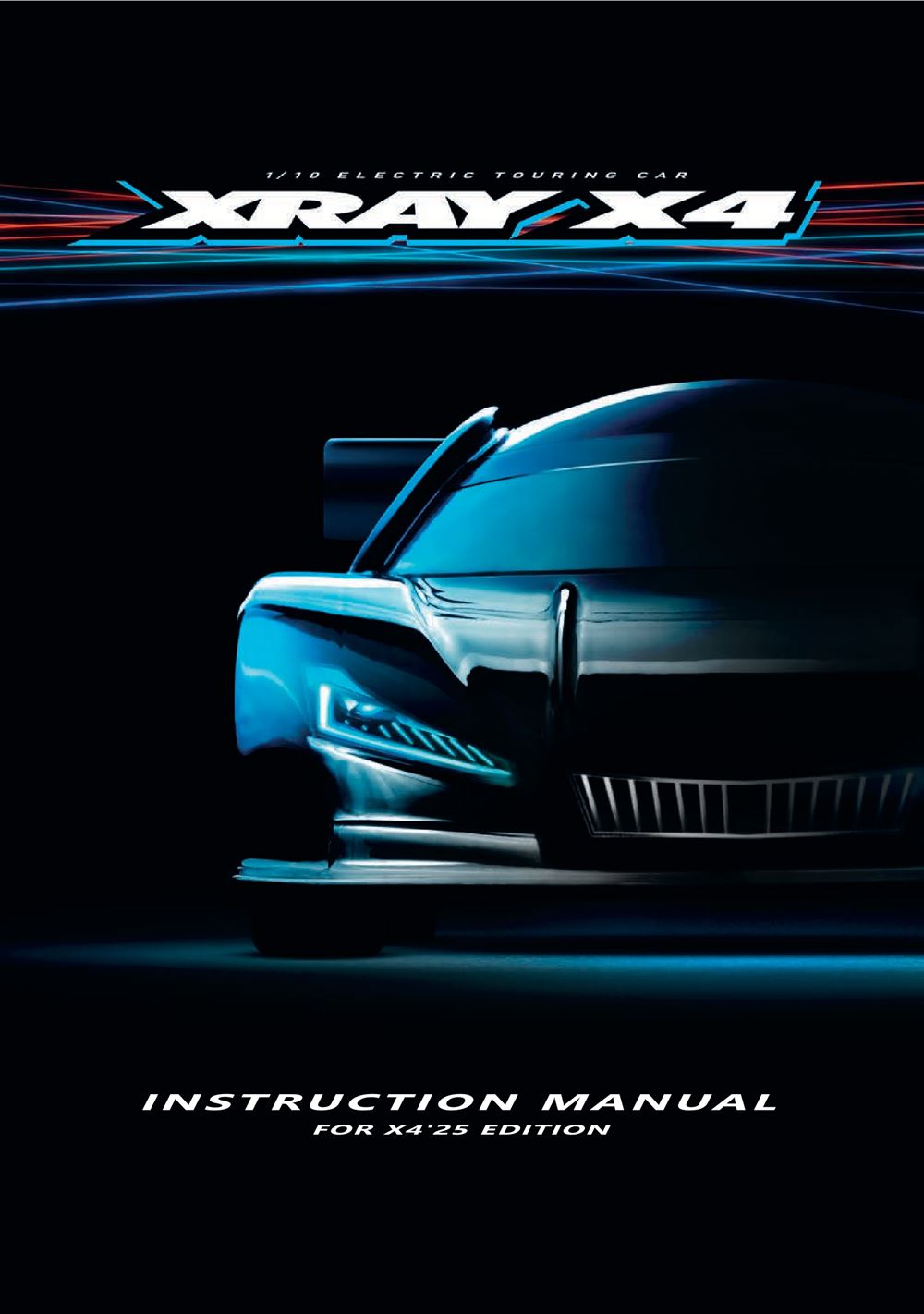 Xray - X4 2025 (X4'25) - Manual - Page 1