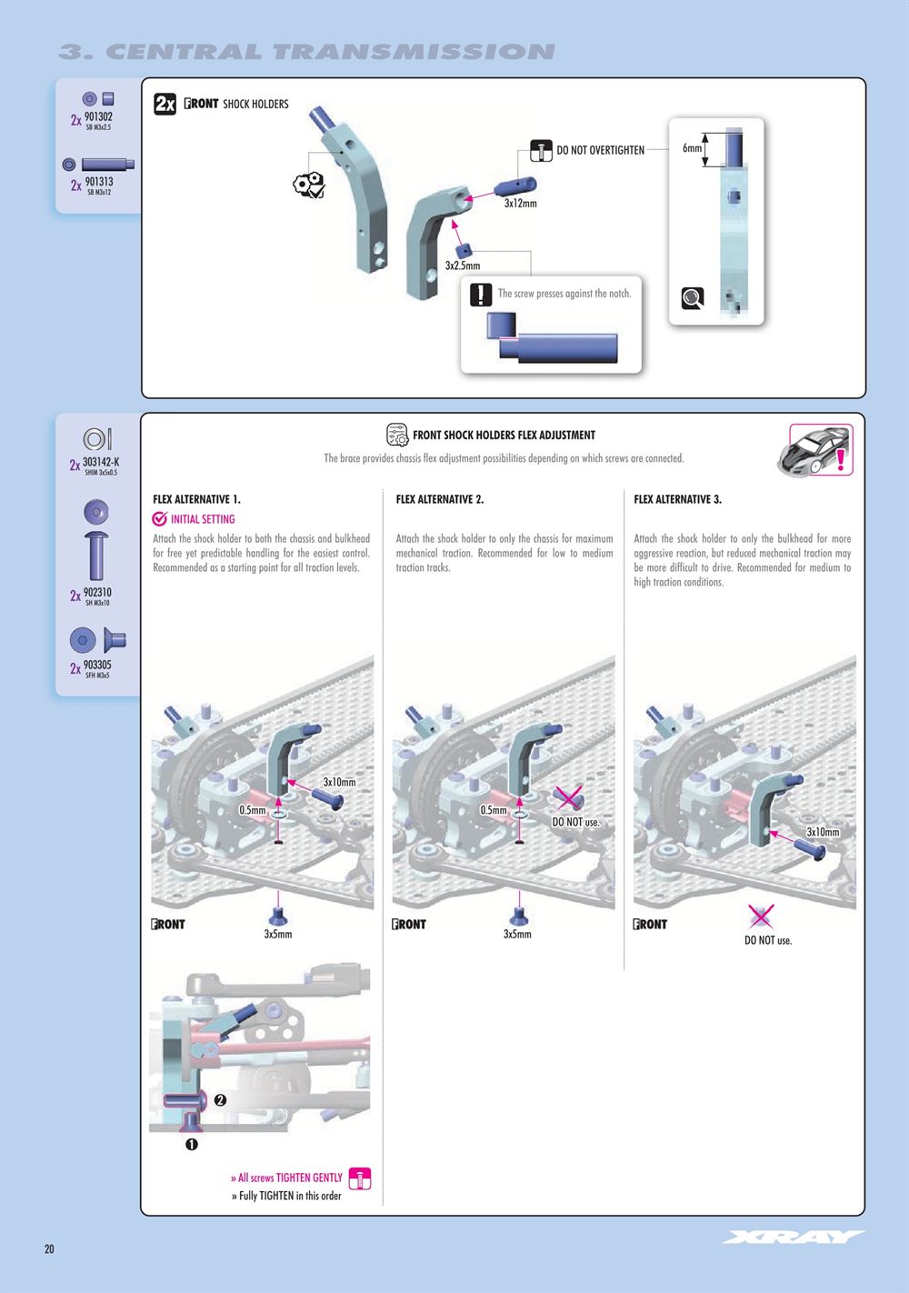 Xray - X4 2025 (X4'25) - Manual - Page 20