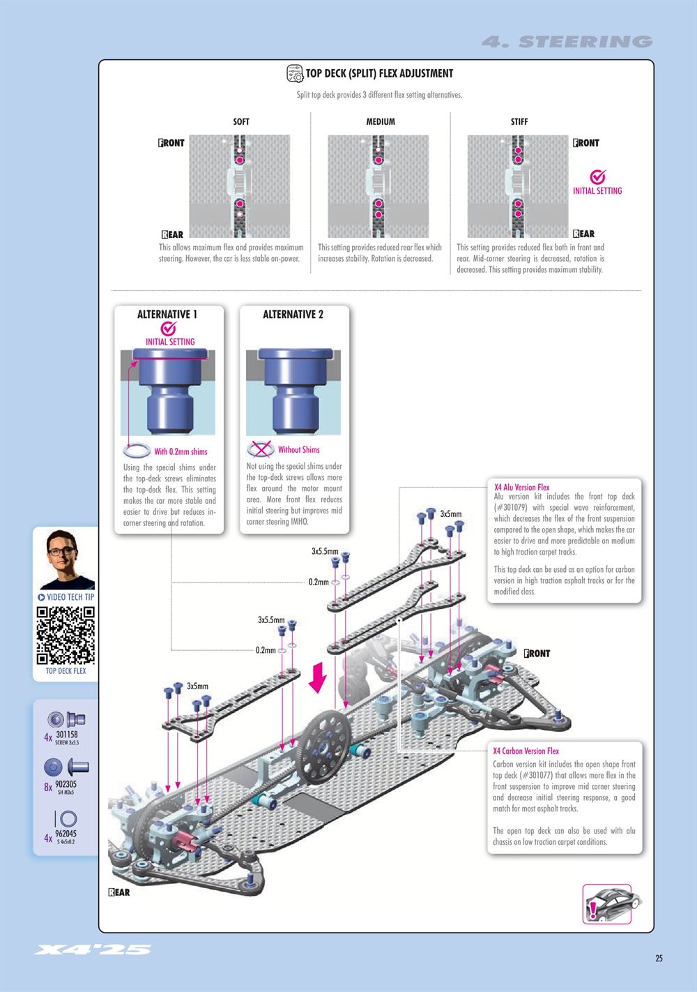 Xray - X4 2025 (X4'25) - Manual - Page 25