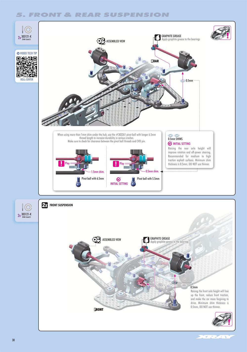 Xray - X4 2025 (X4'25) - Manual - Page 30