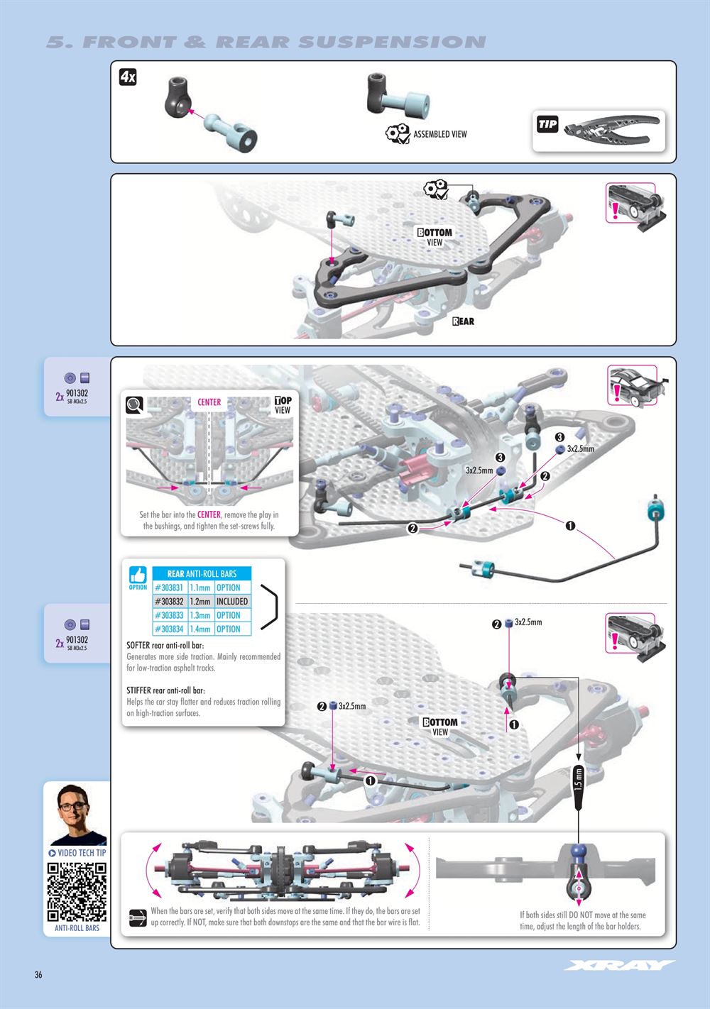 Xray - X4 2025 (X4'25) - Manual - Page 36